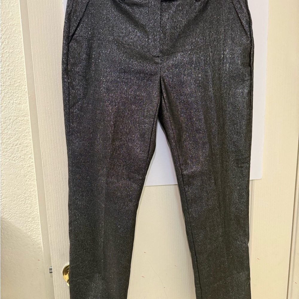 Shimmering Black Pants Sz 6